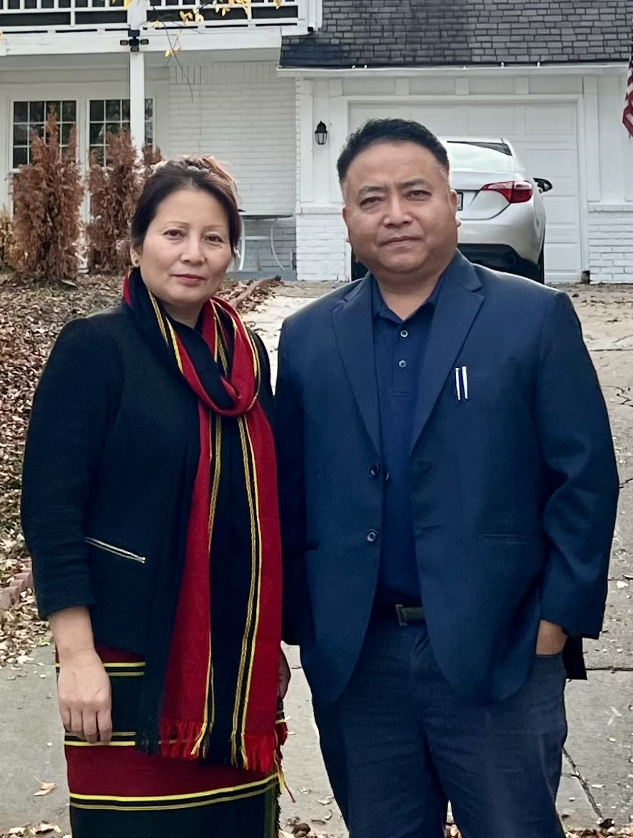 Rev. Dr. Hagin Haokip and Carolyn Haokip